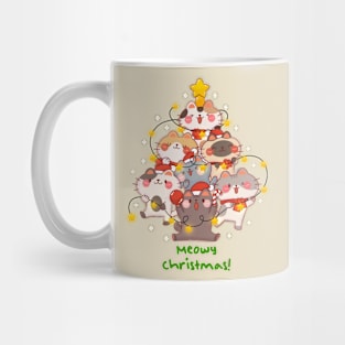 Meowy Christmas Mug